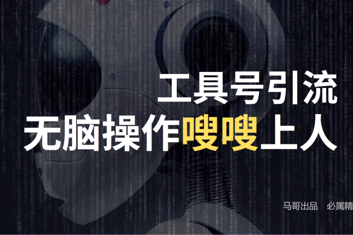 工具号高效引流法，嗖嗖上人，日引1000+，直接搬运，无脑操作去创吧-网创项目资源站-副业项目-创业项目-搞钱项目黑蛋搞钱