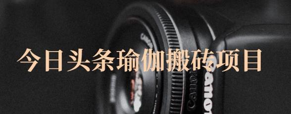 猎人社区·今日头条瑜伽搬砖项目，单号一天几十收入，可以批量操作！去创吧-网创项目资源站-副业项目-创业项目-搞钱项目黑蛋搞钱
