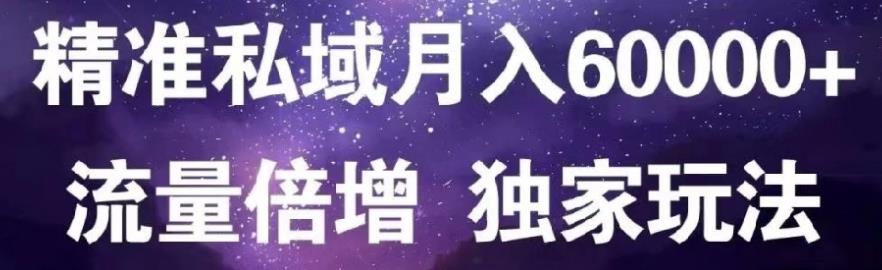原力网赚精准私域月入60000+,流量倍增独家玩法去创吧-网创项目资源站-副业项目-创业项目-搞钱项目黑蛋搞钱