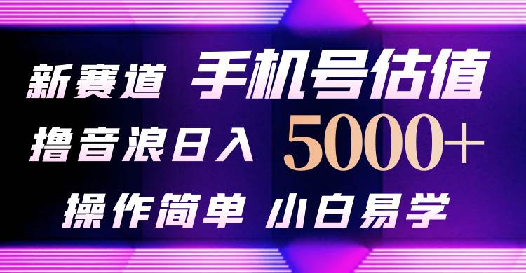 抖音不出境直播【手机号估值】最新撸音浪，日入5000+，简单易学，适合…去创吧-网创项目资源站-副业项目-创业项目-搞钱项目黑蛋搞钱