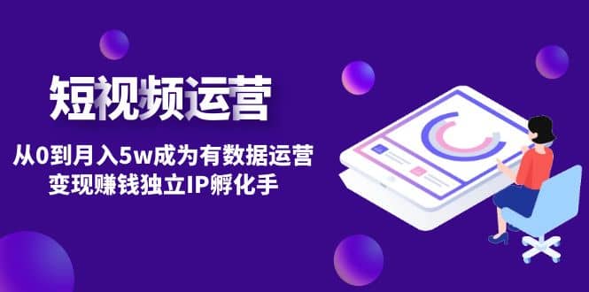 短视频自然流IP第2期去创吧-网创项目资源站-副业项目-创业项目-搞钱项目黑蛋搞钱