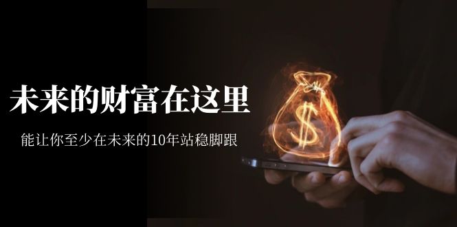 某收费文章《未来的财富在这里》能让你至少在未来的10年站稳脚跟去创吧-网创项目资源站-副业项目-创业项目-搞钱项目黑蛋搞钱